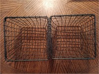 Small Metal Baskets for Desk