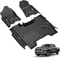 Floor Mats Fit for 19'-24' Dodge Ram 1500 Crew Cab