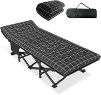 NEW $110 Camping Cot for Adults with Cushion