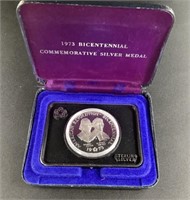 1973 REVOLUTION BICENTENNIAL STERLING COIN