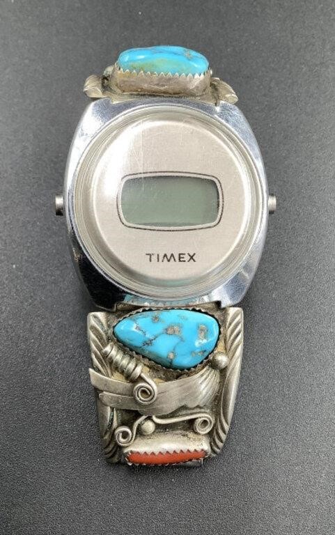 TIMEX H CELL NAVAJO WATCH BAND