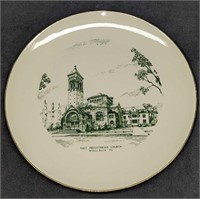 Vintage First Presbyterian Church Plate