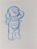 Original Disney Artist Drawn Lilo And Stitch Produ