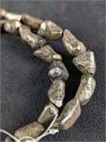 Pyrite Gemstone Beads Nature
