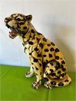 Large Ceramic Leopard - Josef Made in Japan