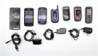 Various Lot of 7 Used Phones