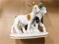 Porcelain Goat Figurine