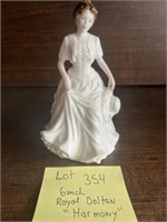 Porcelain Doll ROYAL DOULTON HARMONY 6"