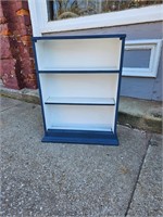 Display Shelf  Tabletop - Blue-White