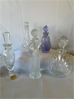 Collection of Perfume Bottles W. Germany Scotland