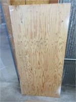 Plywood Sheet - 59"H x 29.5" x .75"