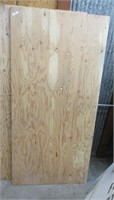 Plywood Sheet - 59"H x 29.5" x .75"