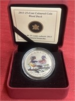 RCM 2013 25-cent Coloured Coin - Beauty on the