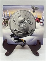 RCM 2014 $20 9999 Fine Silver Coin - Snowman