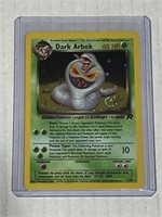 Dark Arbok 2/82 Team Rocket Holo Rare With Swirl