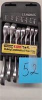 Stanley 7 peice stubby combination wrench set