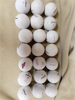 21  Titleist  Golf Balls