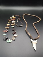 Necklace Lot (Plastic Shark Tooth)