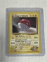 Pokemon Gym Challenge Lt. Suge's Voltorb 84/132