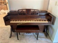 Baldwin acrosonic spinet piano