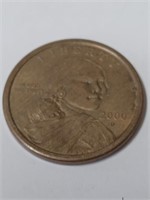 2000 Sackajuea One Dollar Coin