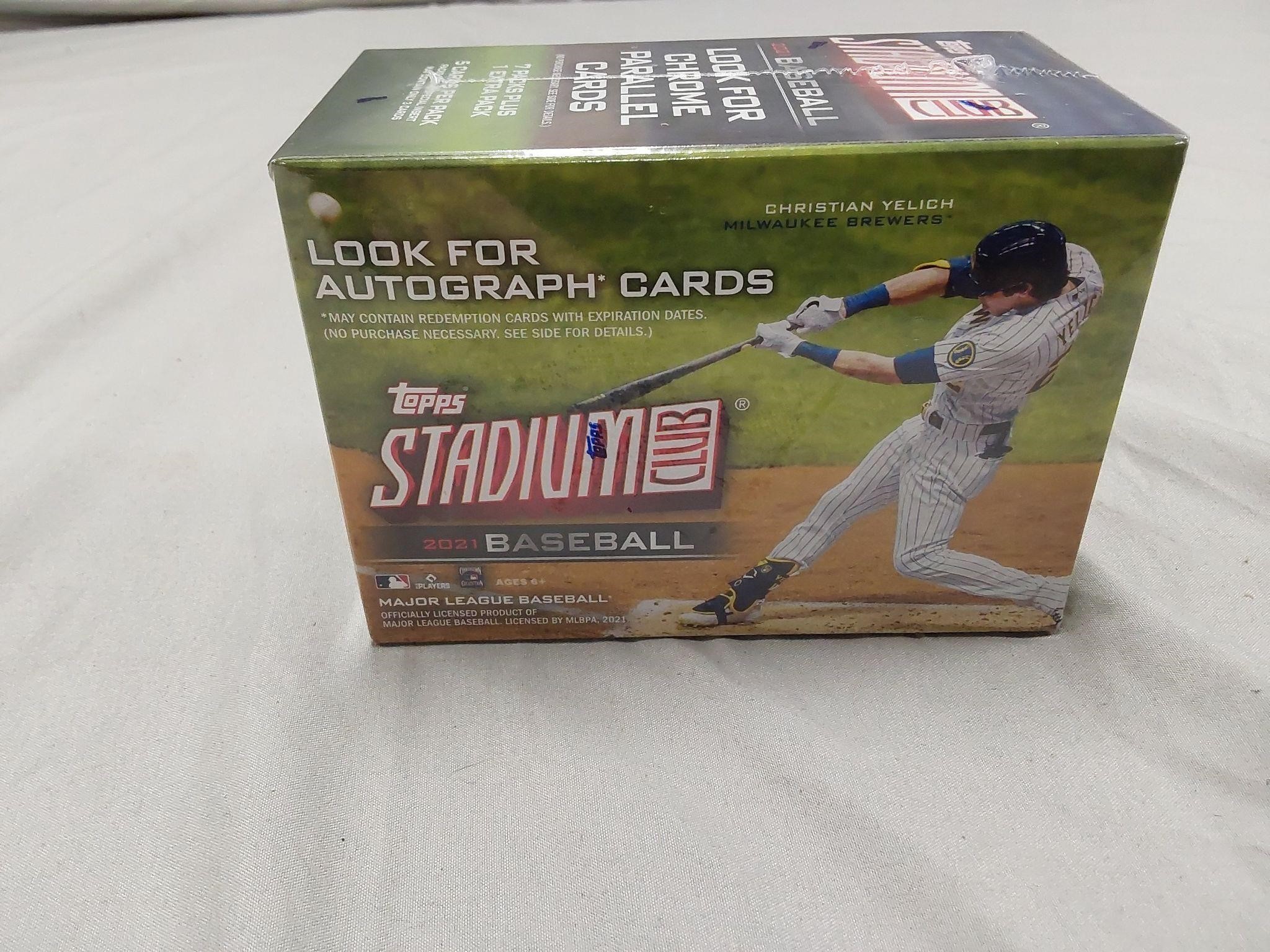 Topps Stadium Club 2021 - Baseball Cards NIP