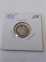 1915 Barber Dime