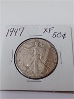 1947 Standing Liberty Half Dollar