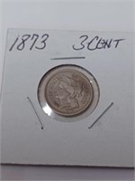 1873 Three Cent Coin