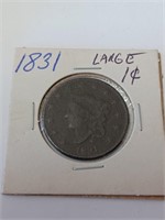 1831 Large Cent