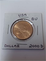 2000 Sacagawea One Dollar Coin
