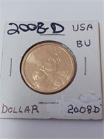 2008 Sacagawea One Dollar Coin