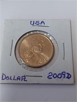 2009 Sacagawea One Dollar Coin
