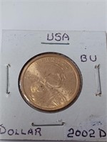 2002 Sacagawea One Dollar Coin