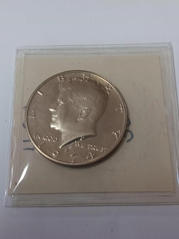 1974 Kenny Half Dollar Coin