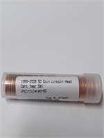 1959-2008 Lincoln Head Roll of Pennies