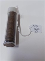 Roll of 1926 Wheat Pennies