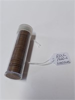 Roll of 1920s Wheat Pennies