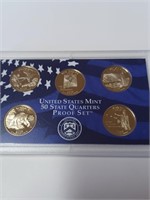 2008 United States Mint 50 State Quarters Proof