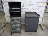 2 Rolling Cabinets
