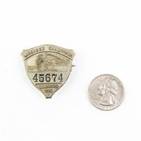 1920 Illinois Chauffer Badge #45674