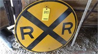 RR CROSSING SIGN