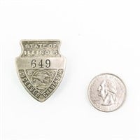 1926 Illinois Chauffer Badge #649