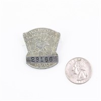 1945 Illinois Chauffer Badge #29166