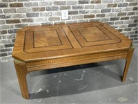 Vintage Marquetry Coffee Table