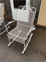 STEEL PATIO ROCKER CHAIR