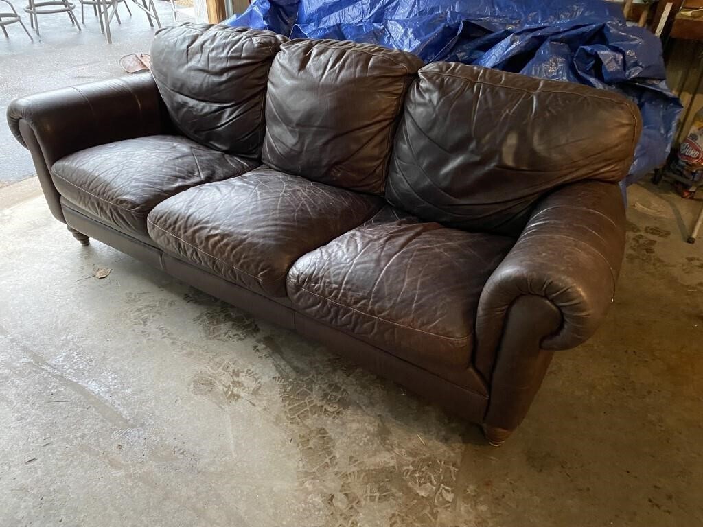 LEATHER SOFA