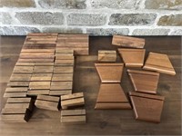 Selection of Wooden Place Card Hodlers