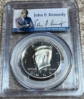 PCGS 2000 Silver Proof Kennedy PR69DCAM