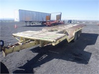 Buhl Tandem Dual Axle Equipment Trailer 30'